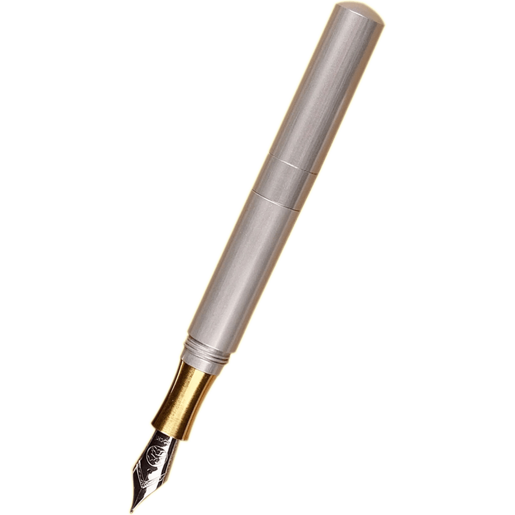 Schon DSGN The Pocket Six Fountain Pen - Silver Anodized Aluminium - Pen Boutique Ltd