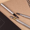Schon DSGN The Pocket Six Fountain Pen - Silver Anodized Aluminium - Pen Boutique Ltd