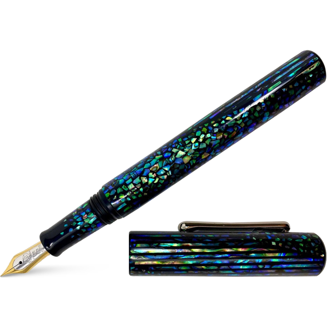 Taccia Reserve Raden Fountain Pen - Limited Edition - Mosaic Twilight - Pen Boutique Ltd