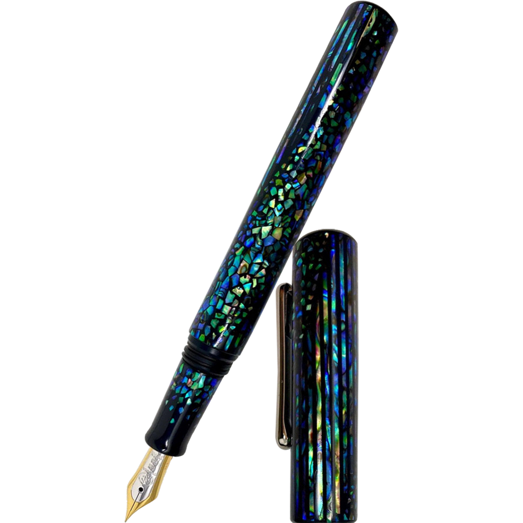 Taccia Reserve Raden Fountain Pen - Limited Edition - Mosaic Twilight - Pen Boutique Ltd