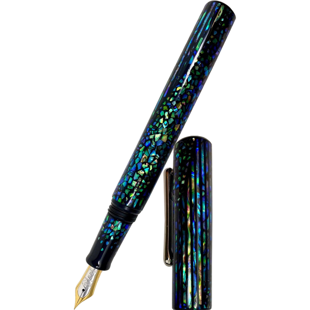 Taccia Reserve Raden Fountain Pen - Limited Edition - Mosaic Twilight - Pen Boutique Ltd