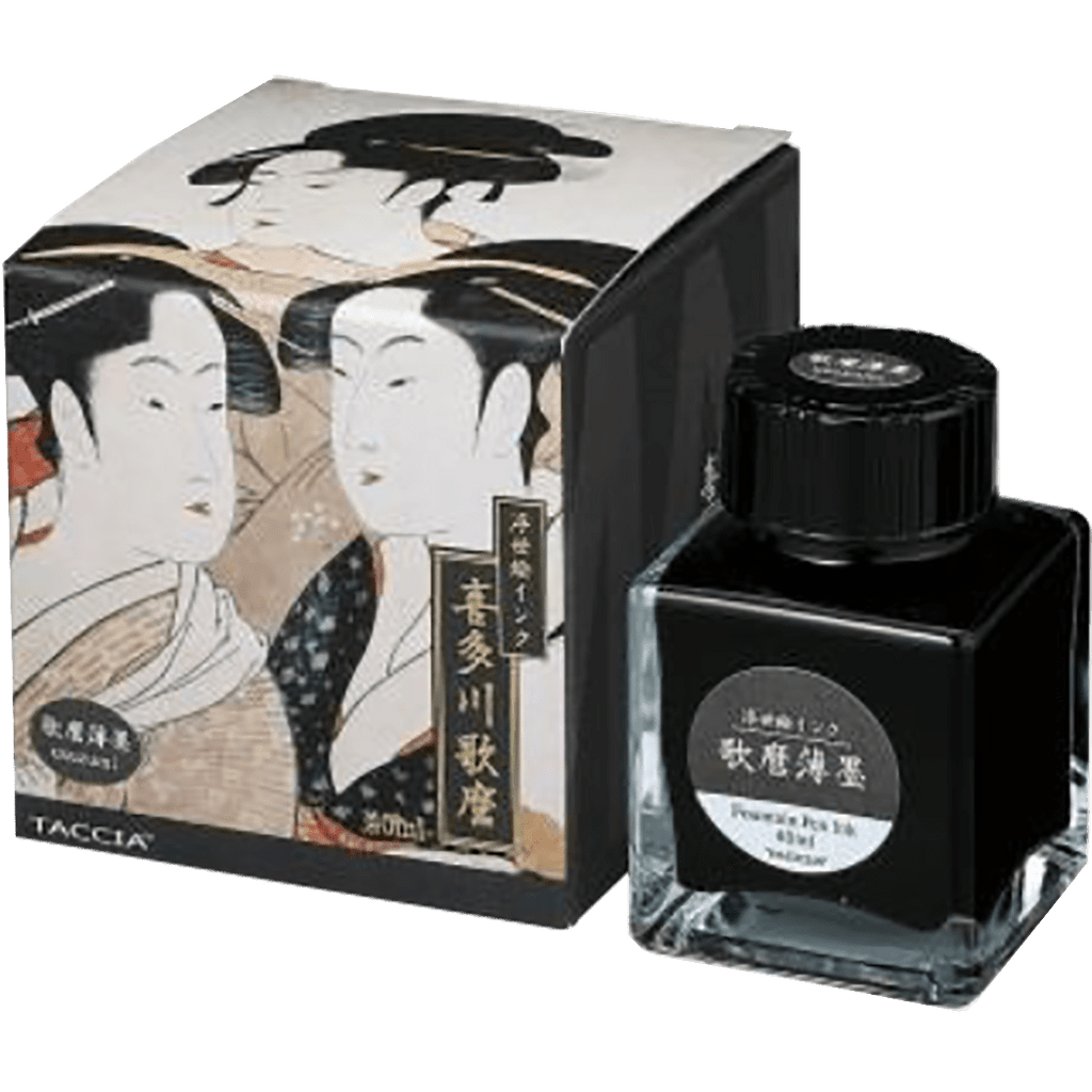 Taccia Ukiyo - e Ink Bottle - Utamaro - Usuzumi - 40 ml (Ver. 2) - Pen Boutique Ltd