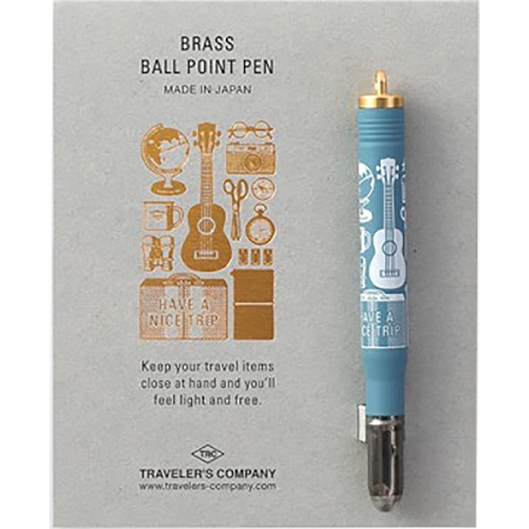 Traveler's Ballpoint Pen - Brass (Limited)-Pen Boutique Ltd