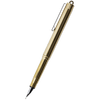 Traveler's Brass Fountain Pen - Solid - Pen Boutique Ltd