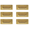 Traveler's Brass Label Plate-Pen Boutique Ltd
