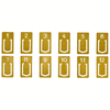 Traveler's Brass Number Clip - Pen Boutique Ltd