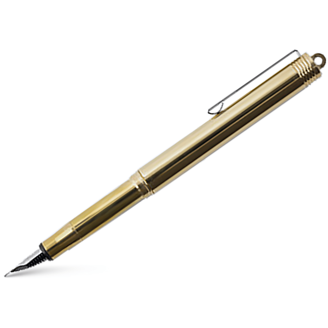 Traveler's Fountain Pen - Brass - Pen Boutique Ltd