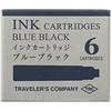 Traveler's Ink Cartridges - Dark Blue - Pen Boutique Ltd