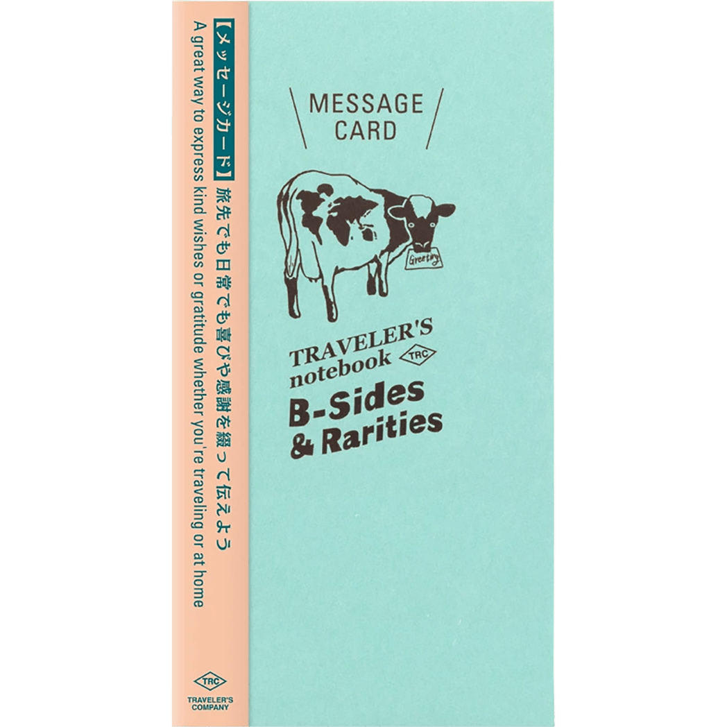 Traveler's Message Card - Regular - Pen Boutique Ltd