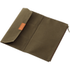 Traveler's Notebook Case - Olive (Regular Size) - Pen Boutique Ltd