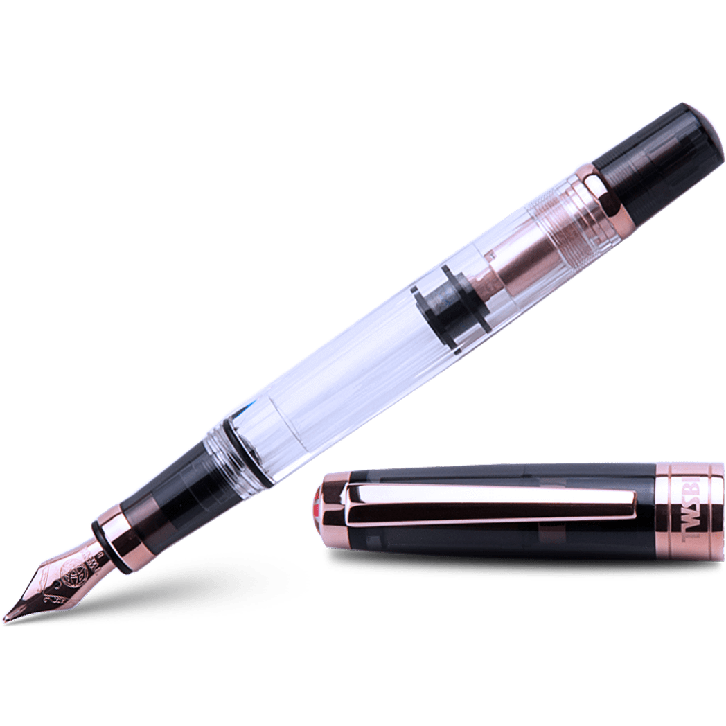 TWSBI Fountain Pen - Diamond 580 - Smoke Rose Gold II-Pen Boutique Ltd