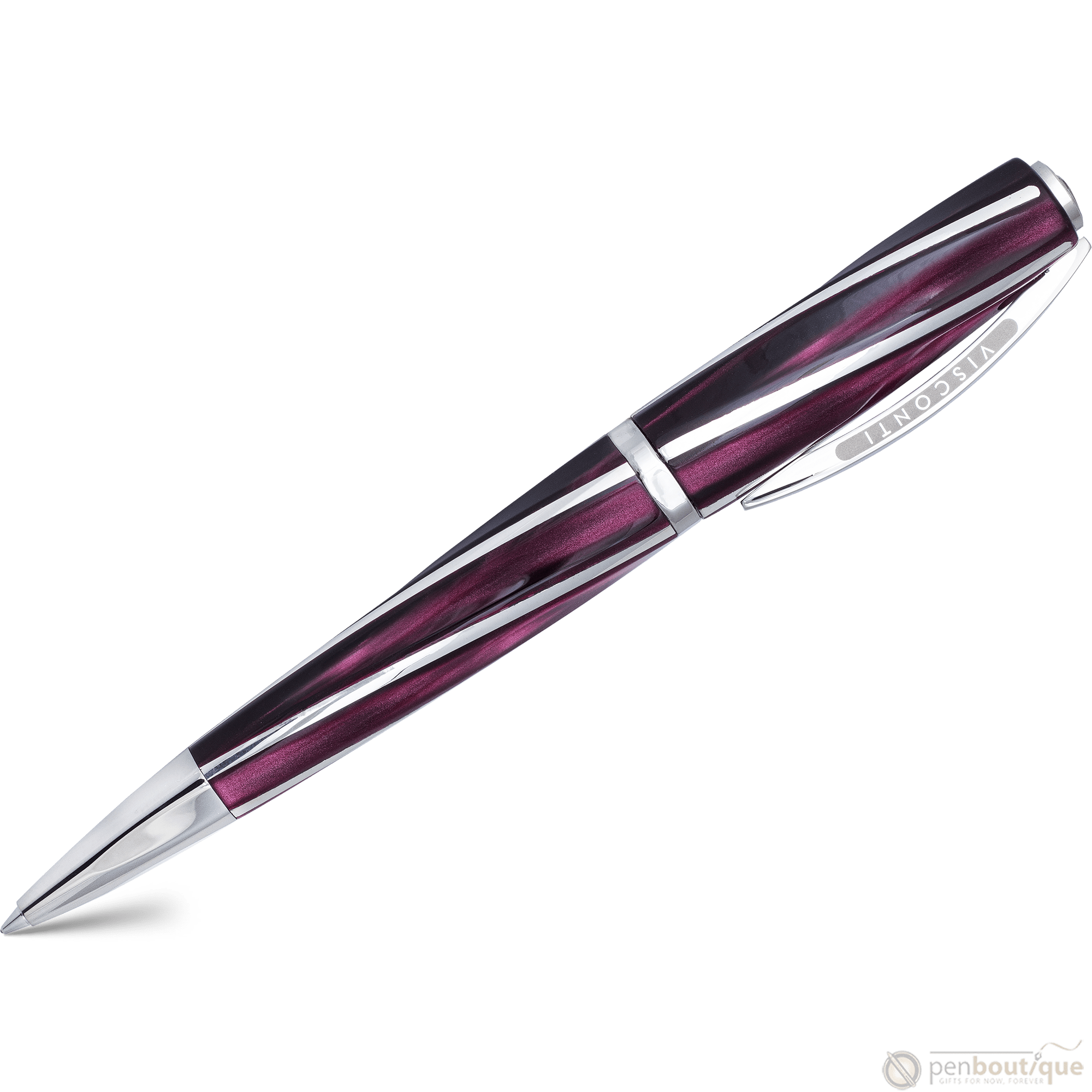 Visconti Divina Ballpoint Pen - Elegance Bordeaux - Pen Boutique Ltd