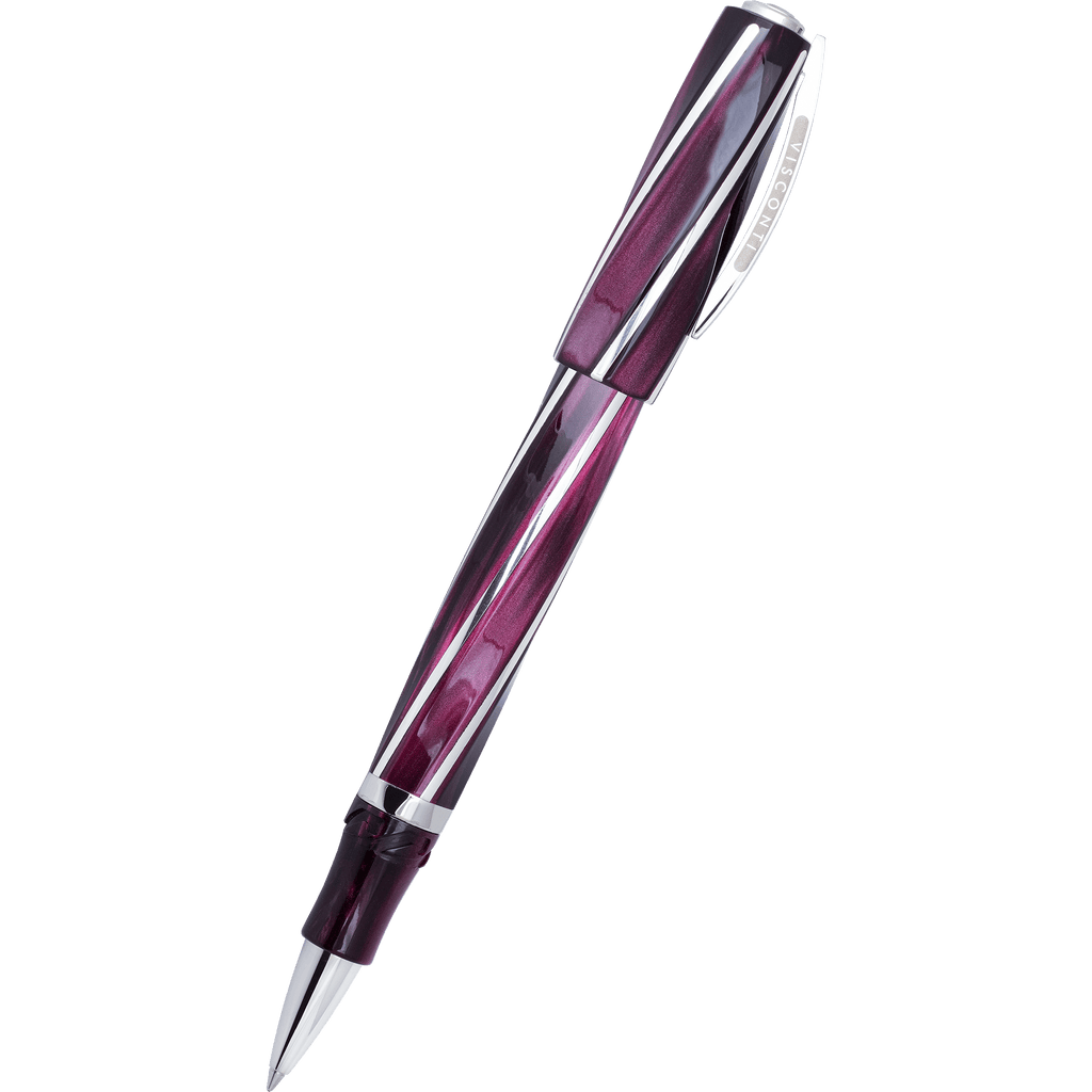 Visconti Divina Rollerball Pen - Elegance Bordeaux (Oversize) - Pen Boutique Ltd
