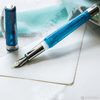 On Sale: Visconti Opera Demo Carousel Fountain Pen - Blue Cotton Candy - Pen Boutique Ltd