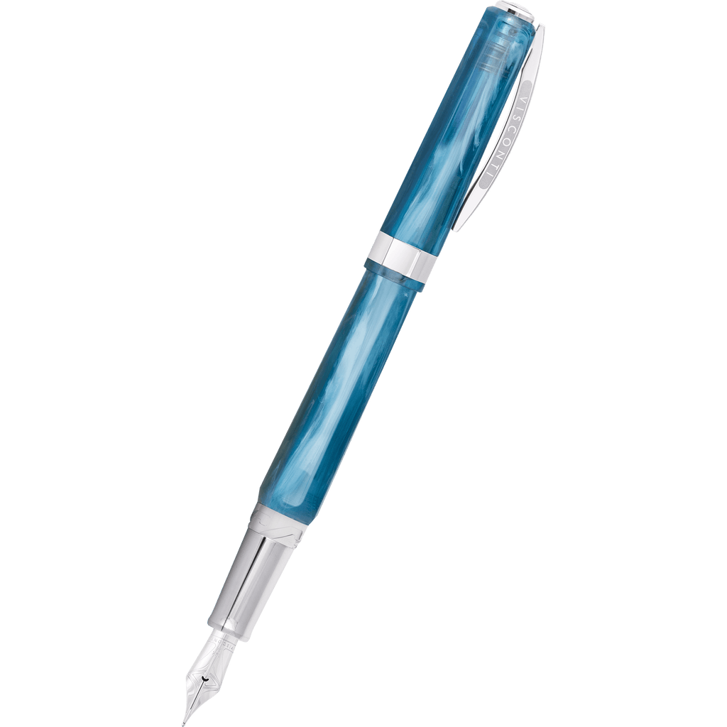 On Sale: Visconti Opera Demo Carousel Fountain Pen - Blue Cotton Candy - Pen Boutique Ltd