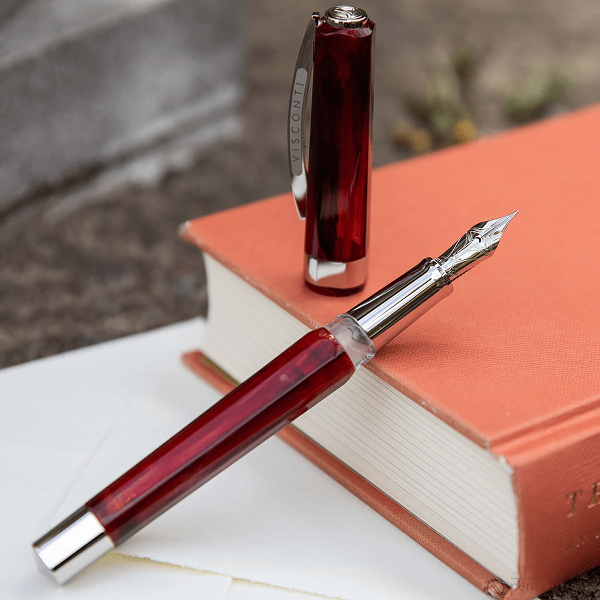 On Sale: Visconti Opera Demo Carousel Fountain Pen - Red Velvet - Pen Boutique Ltd