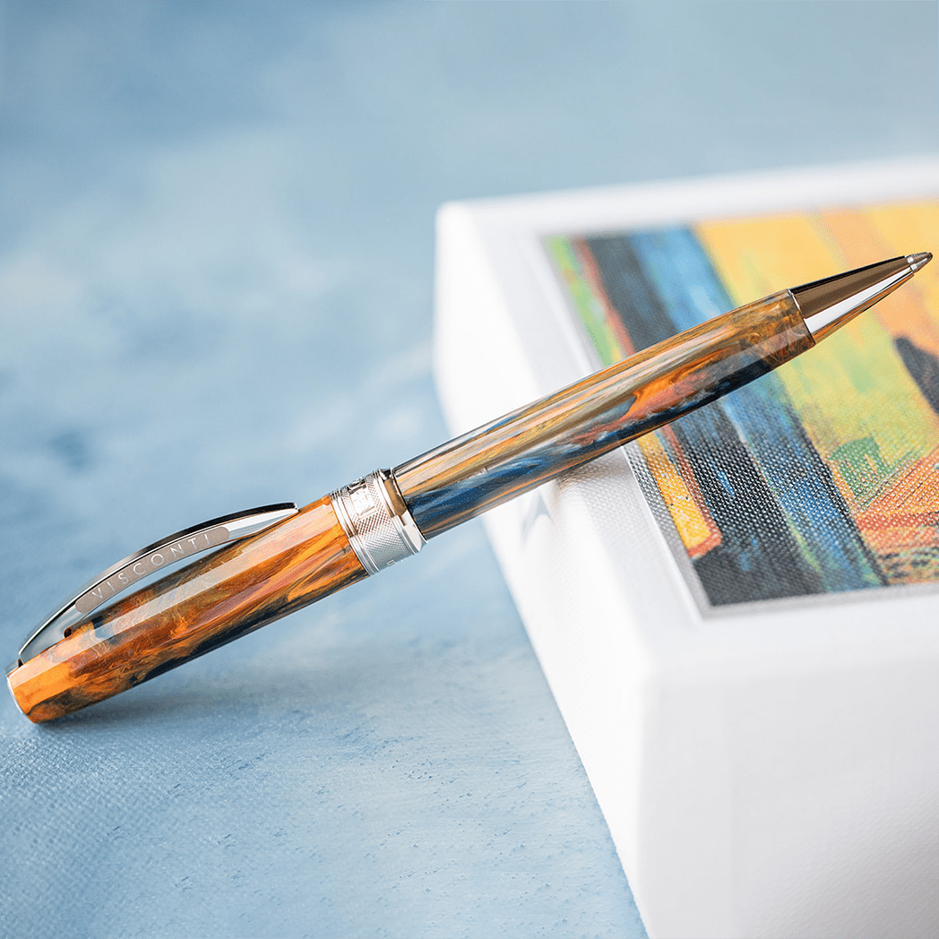 Visconti Van Gogh Ballpoint Pen - Café Terrace at Night - Pen Boutique Ltd