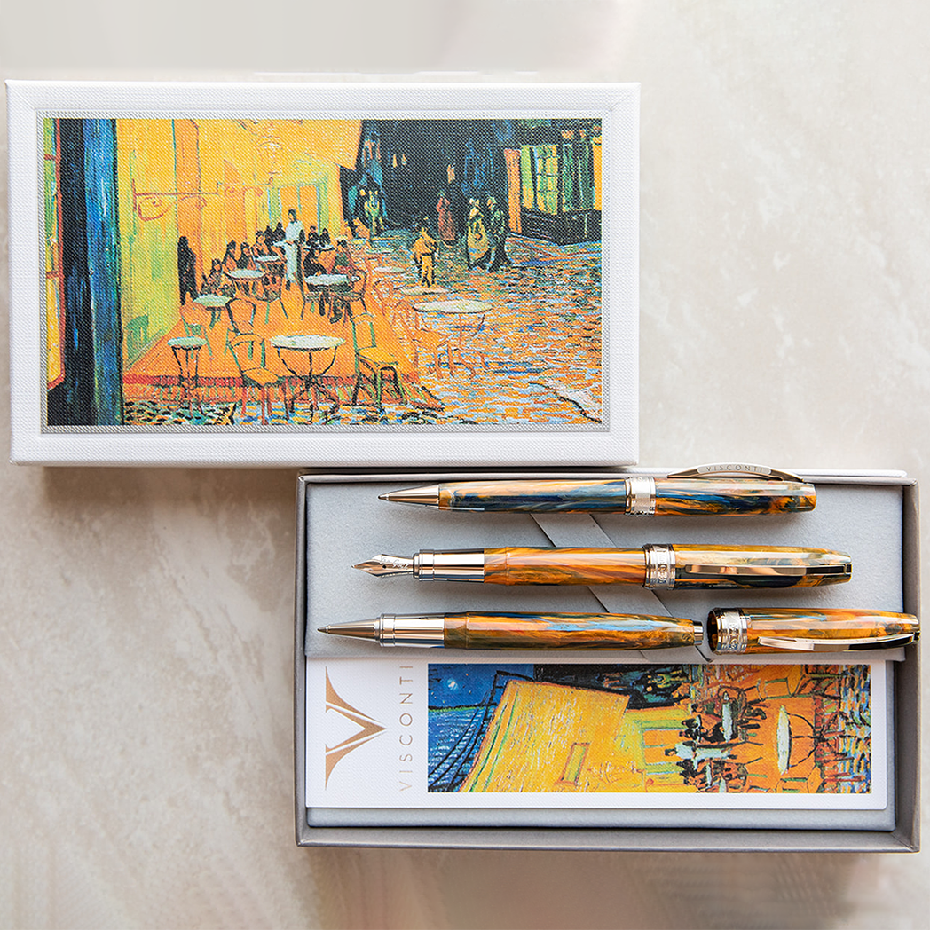 Visconti Van Gogh Fountain Pen - Café Terrace at Night - Pen Boutique Ltd