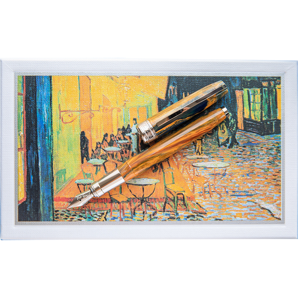 Visconti Van Gogh Fountain Pen - Café Terrace at Night - Pen Boutique Ltd