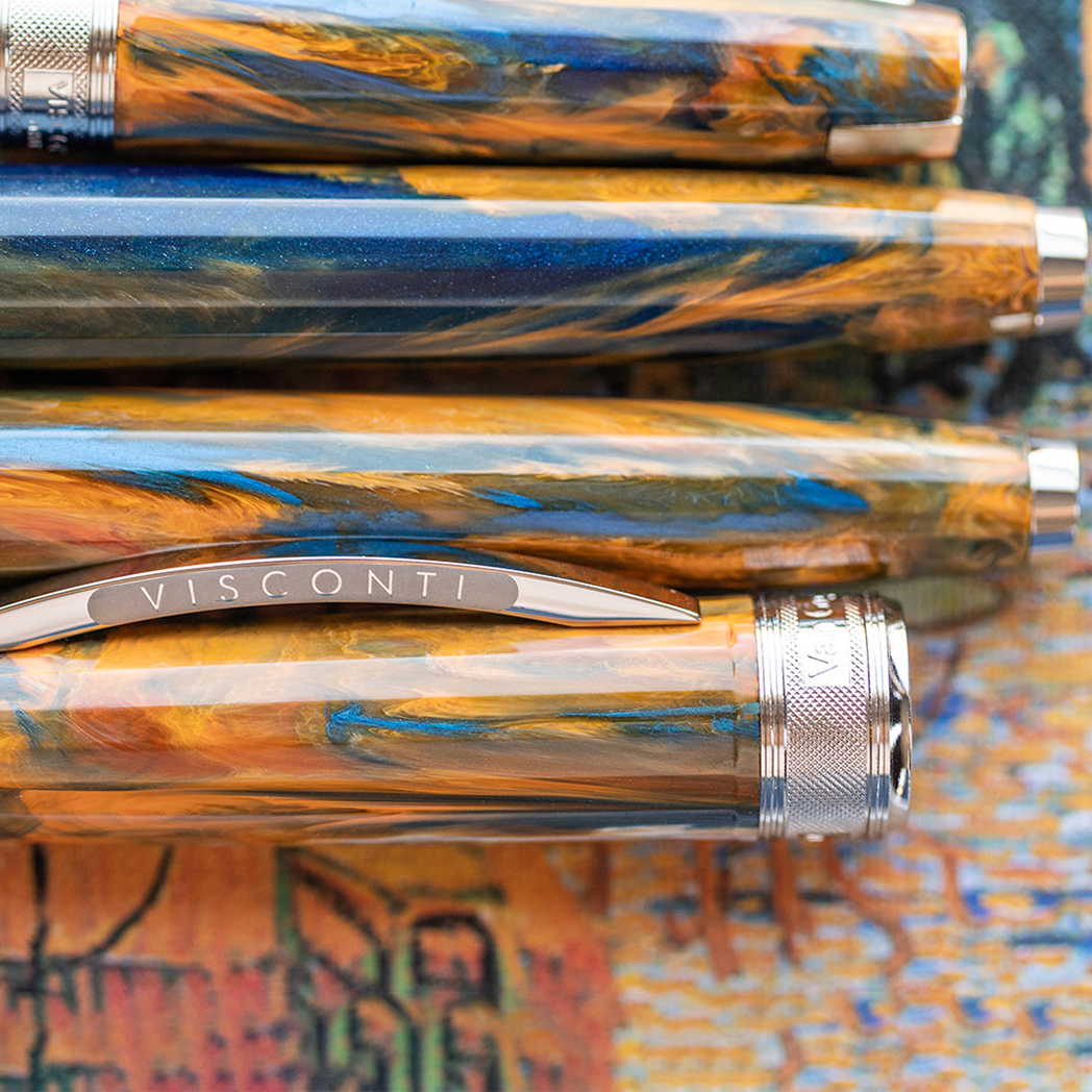 Visconti Van Gogh Rollerball Pen - Café Terrace at Night - Pen Boutique Ltd