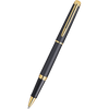 Waterman Hemisphere Rollerball Pen - Matte Black - Gold Trim - Pen Boutique Ltd